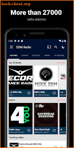 EDM NCS Player - Electronic dance music app screenshot
