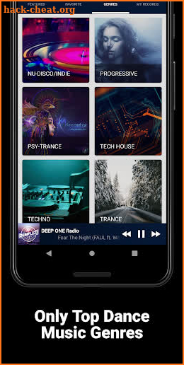 EDM NCS Player - Electronic dance music app screenshot