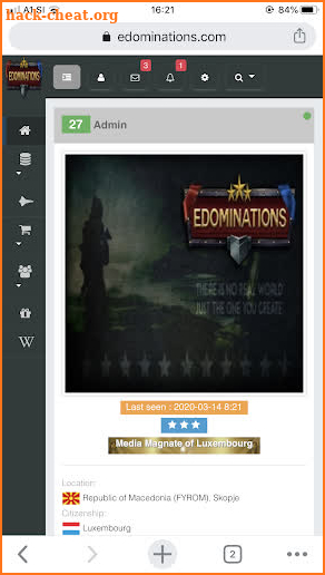 eDominations screenshot