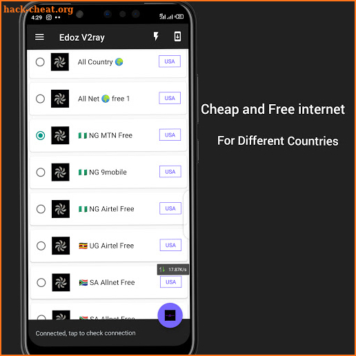 Edoz V2ray VPN - Free Cheap Internet VPN screenshot