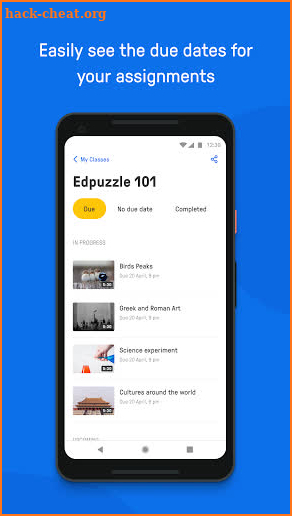 Edpuzzle screenshot