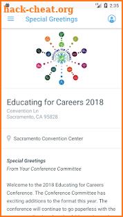 Educating for Careers 2018 screenshot