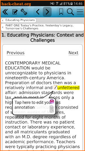 Educating Physicians: A Reform screenshot
