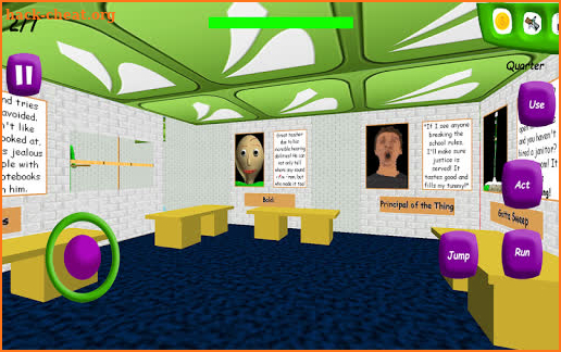 Education And Learning Math In Scary School screenshot