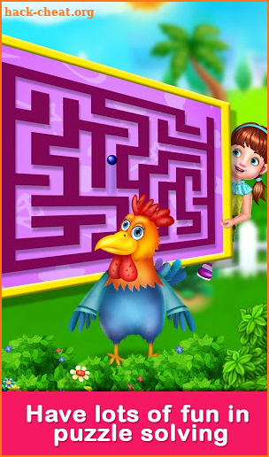 Educational Virtual Maze Puzzle for Kids screenshot