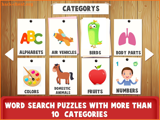 Educational Word Search Game For Kids - Word Games screenshot