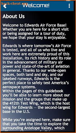 Edwards Air Force Base screenshot
