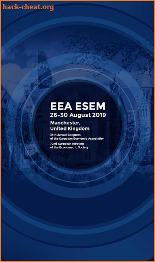 EEA-ESEM 2019 screenshot