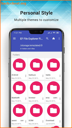 EF File Explorer File Manager, App Manager screenshot
