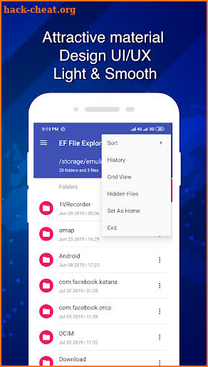 EF File Manager -  File Explorer and App Manager screenshot