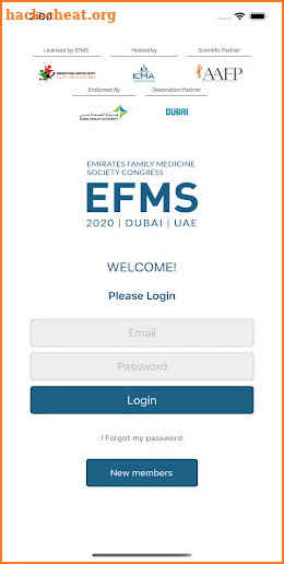 EFMS 2020 screenshot
