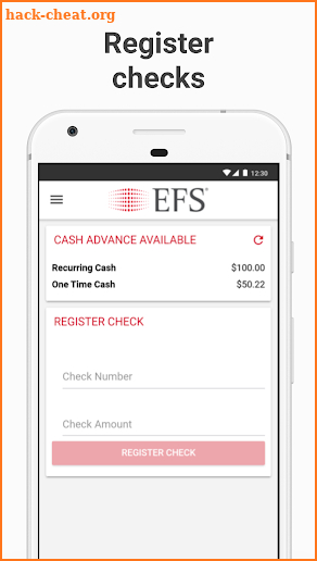 EFS CardControl screenshot