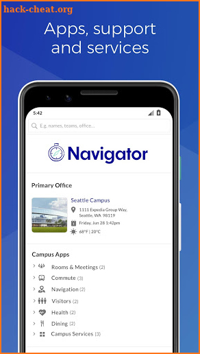 EG Navigator screenshot