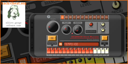 EGDR 808 - Drum Machine screenshot