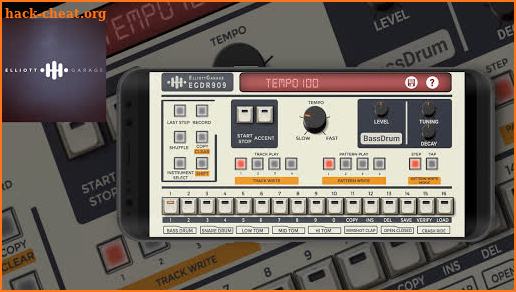 EGDR909 - Drum Machine screenshot