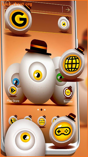 Egg Eye Launcher Theme screenshot