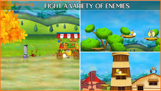 Eggness Episode 1 - 2D Shooter Platform Game screenshot