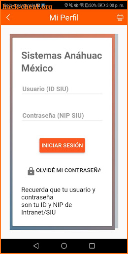 Egresados Anáhuac México screenshot