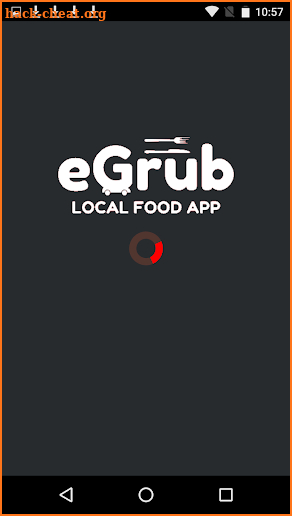 eGrub Local Food Delivery App screenshot