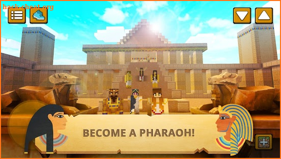 Egypt Craft: Pyramid Building & Exploration Games screenshot
