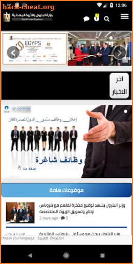 Egypt Petronet screenshot