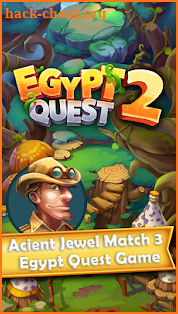 Egypt Quest 2 - Gem Match 3 Game screenshot