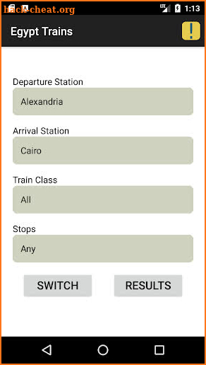Egypt Trains screenshot