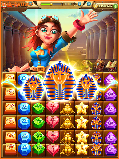 Egyptian Journey Match Diamond screenshot