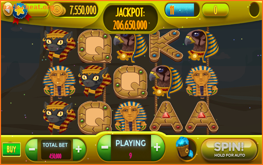 Egyptian Treasures Free Casino Slots screenshot