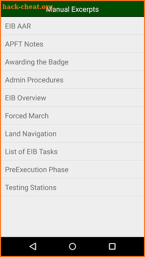 EIB Expert Infantry Badge screenshot