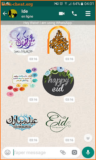 Eid AL-Fitr Stickers For Whatsapp screenshot