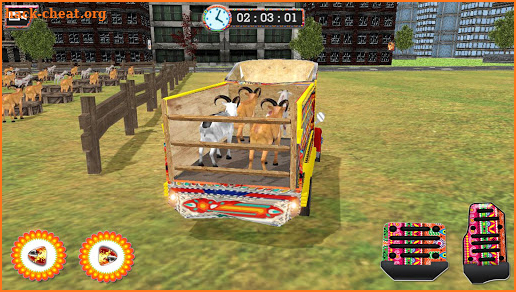 Eid Animals Transport Service in Cargo Truck screenshot