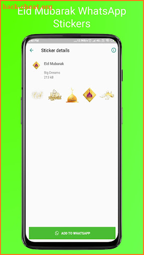 Eid Mubarak 2019 WA Stickers screenshot