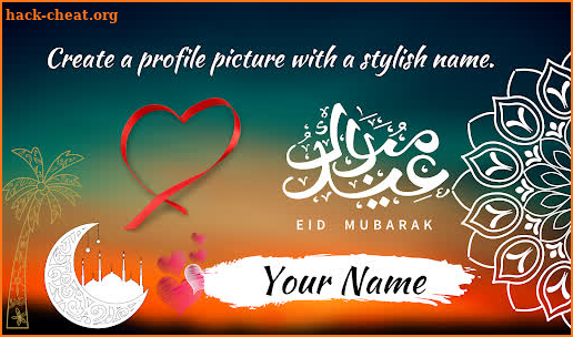 Eid Mubarak DP Maker screenshot
