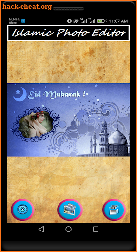 Eid Mubarak Photo Editor & Photo Frames Cards 2018 screenshot