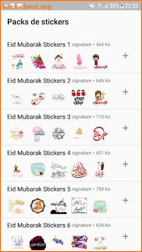 Eid Mubarak Stickers screenshot