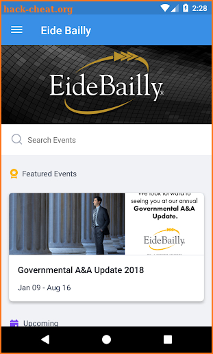 Eide Bailly Events screenshot
