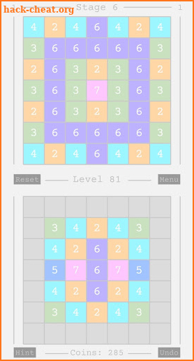 Eight Colors: Logic Puzzles screenshot