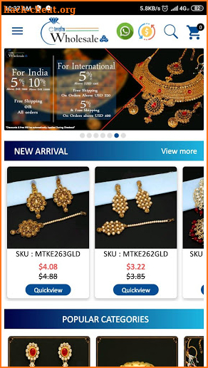 Eindiawholesale: Shop Indian Jewelry Wholesale App screenshot