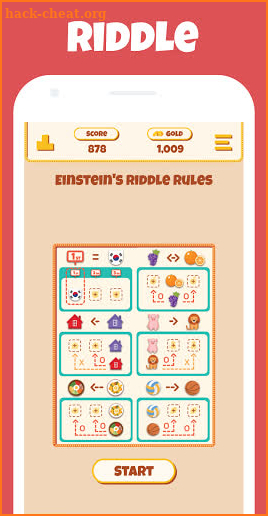 Einstein Riddle Puzzle screenshot