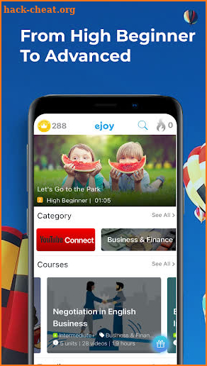 eJOY Learn English with Videos screenshot
