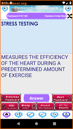 EKG Electrocardiography Exam review  Free App screenshot