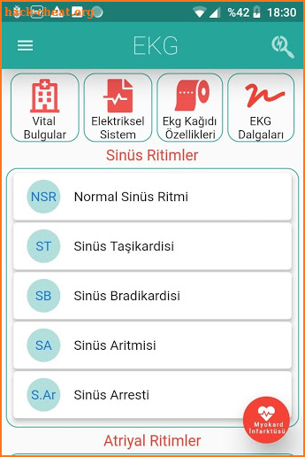 EKG Türkçe Eğitim Uygulaması screenshot