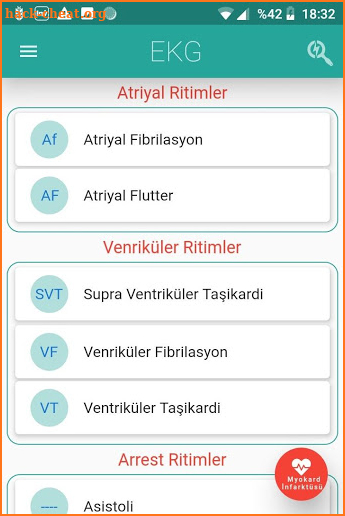EKG Türkçe Eğitim Uygulaması screenshot