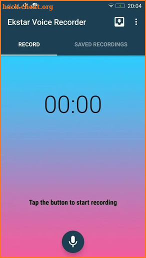 Ekstar Voice Recorder screenshot