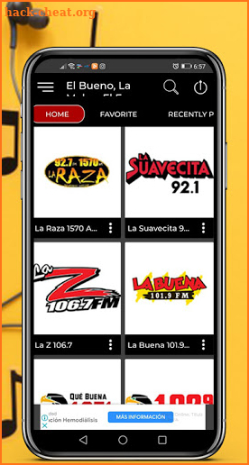 El Bueno La Mala y El Feo Radio En Vivo screenshot