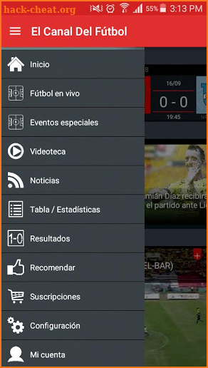El canal del Futbol screenshot