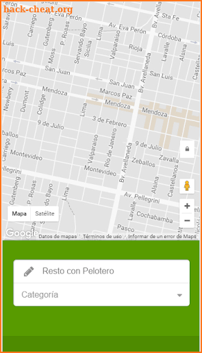 El Chaperón App screenshot