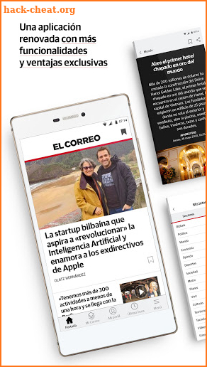 EL CORREO on+ screenshot