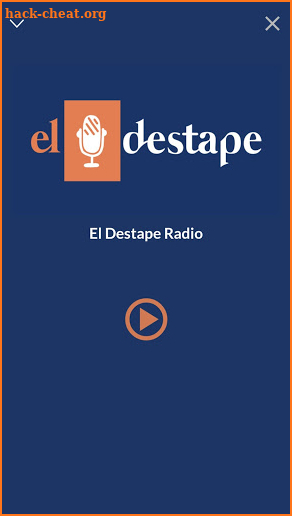El Destape Radio screenshot